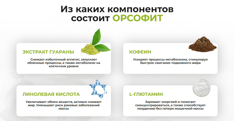 Полный состав препарата в Новомосковске